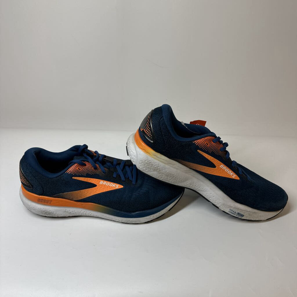 Brooks Shoes Men's 11.5 Navy/Orange