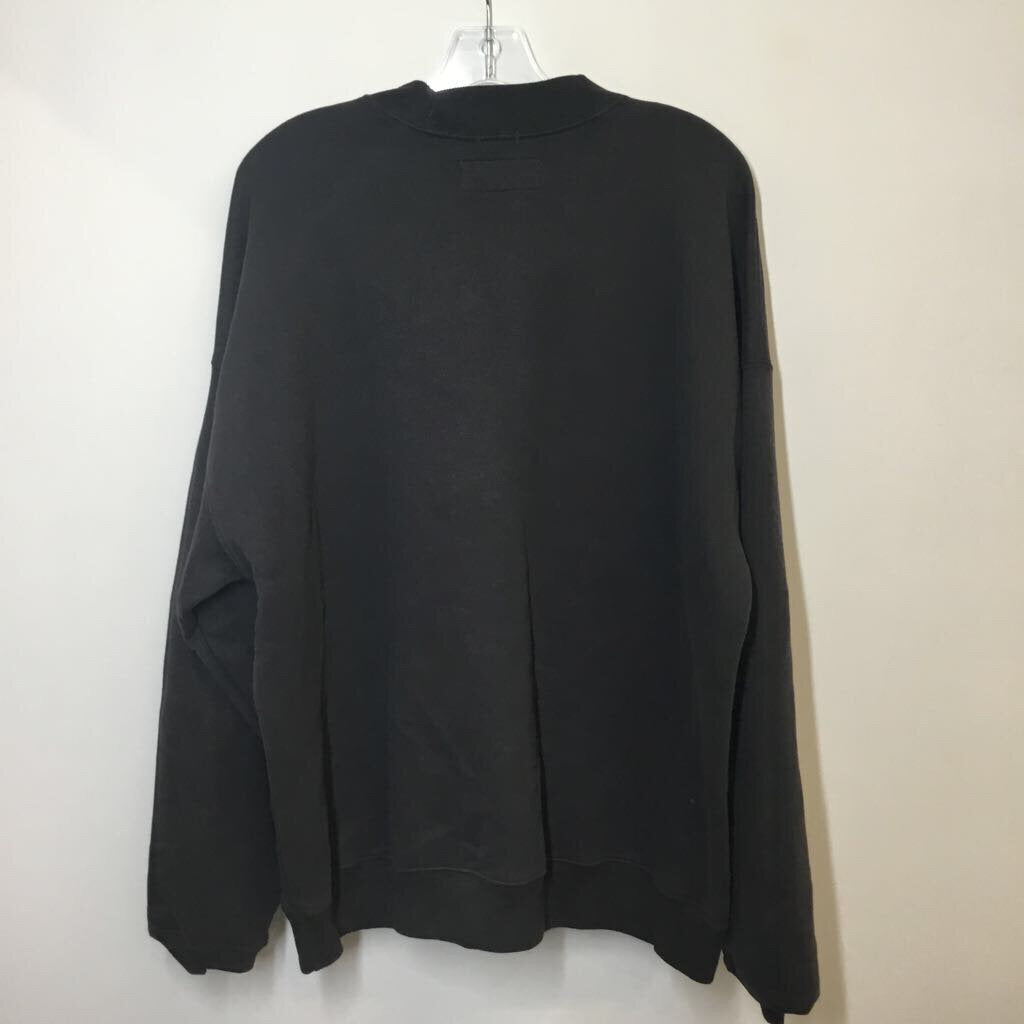 Abercrombie & Fitch Long Sleeve L Grey/Red