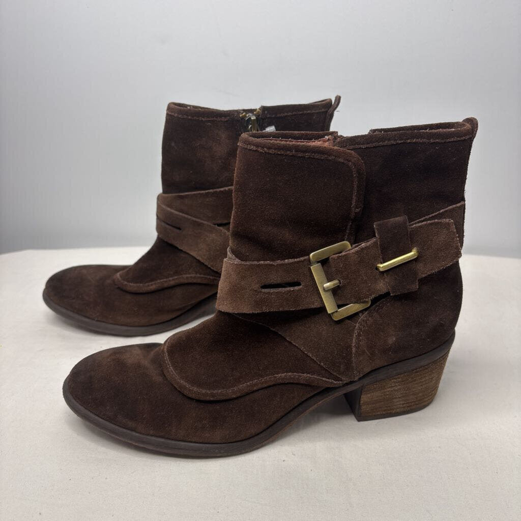 Donald J Pliner Boots 8 Chocolate Brown