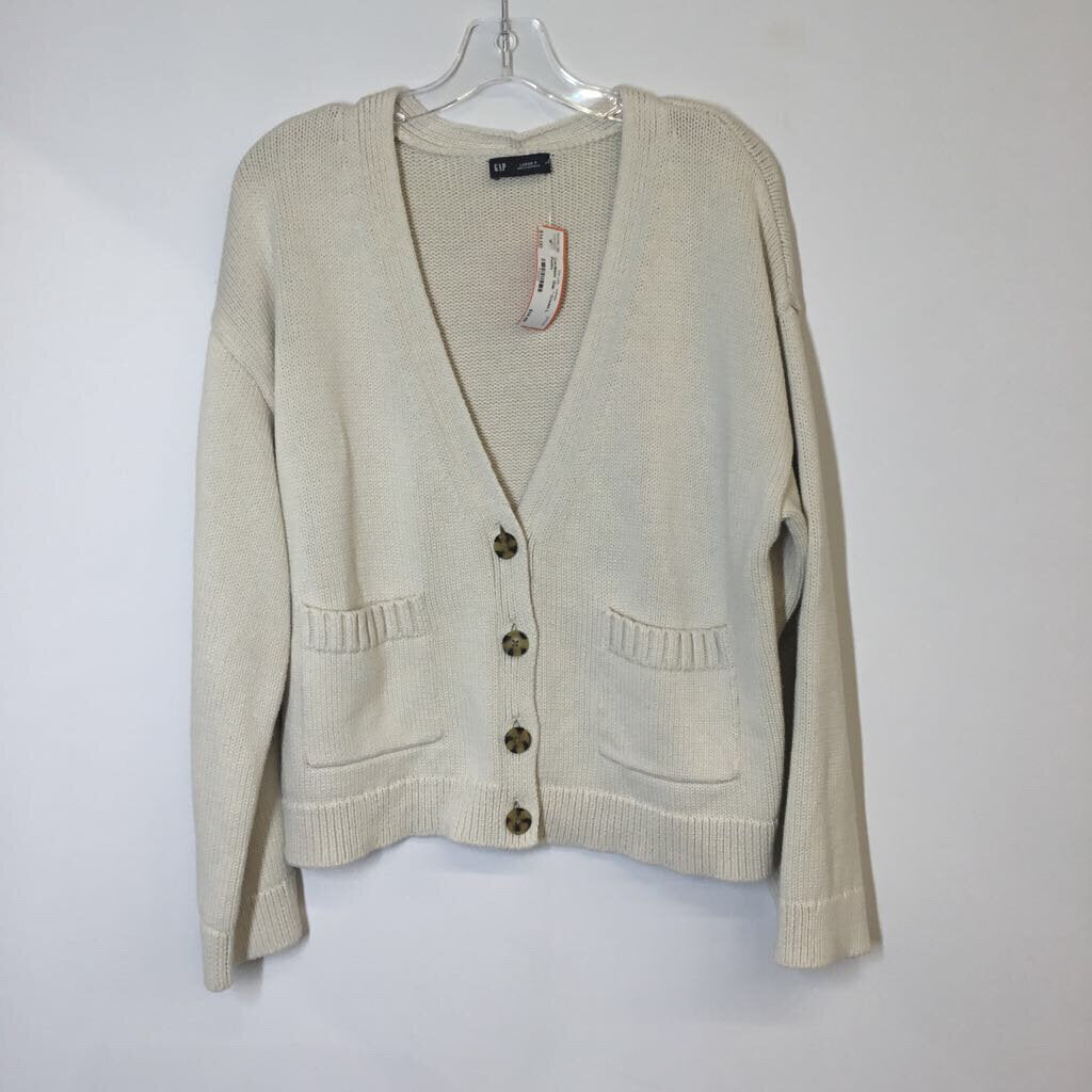 Gap Cardigan L Petite Cream