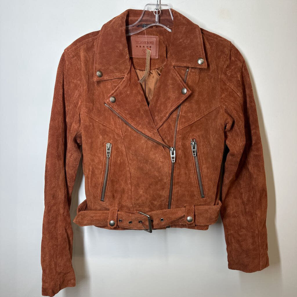 BlankNYC Outerwear S Rust