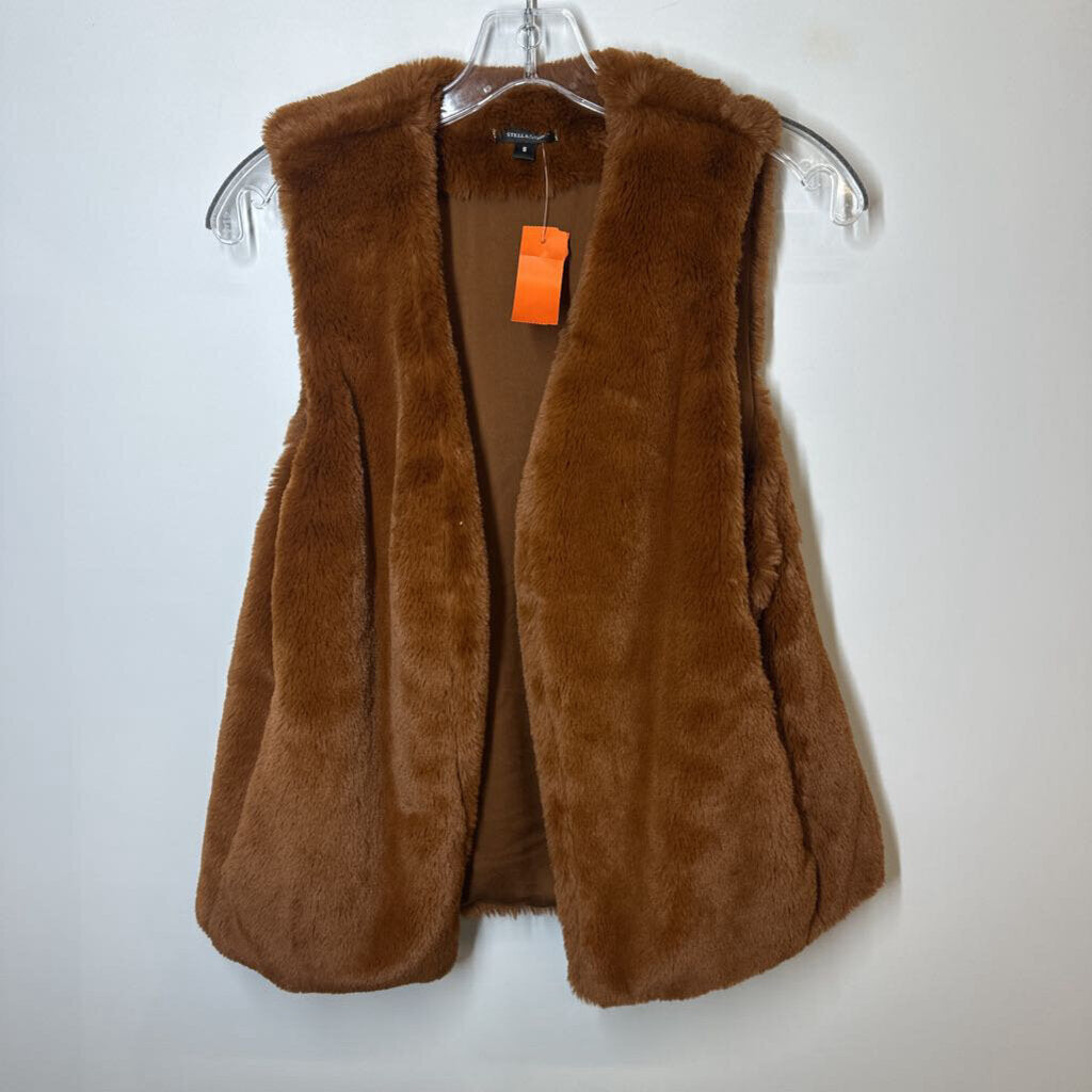 Stella&Dot Vest S Brown