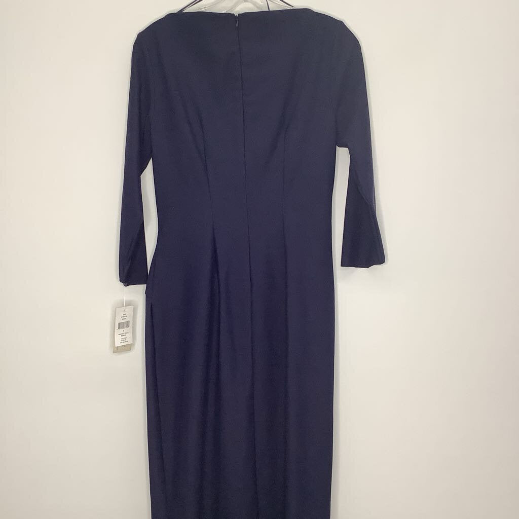 Alex Evenings Dress M Navy