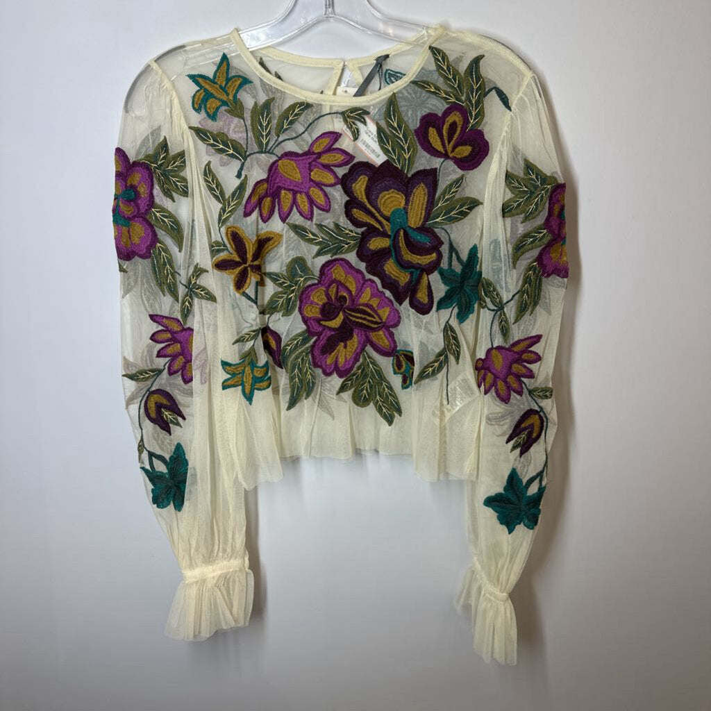 Anthropologie Long Sleeve S Multi