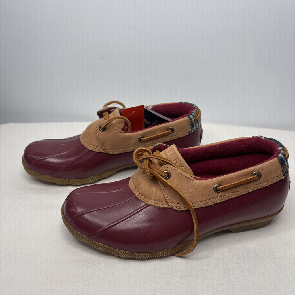 Sperry Shoes 7.5 Maroon