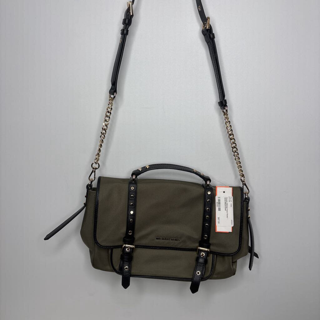 Michael Kors Purse Purses Green/Black/Gold
