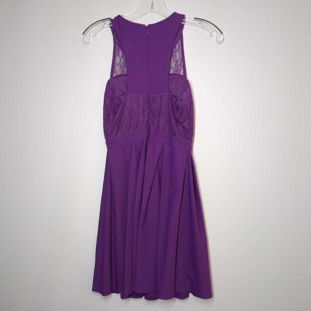 Jun & Ivy Homecoming Dress S Purple