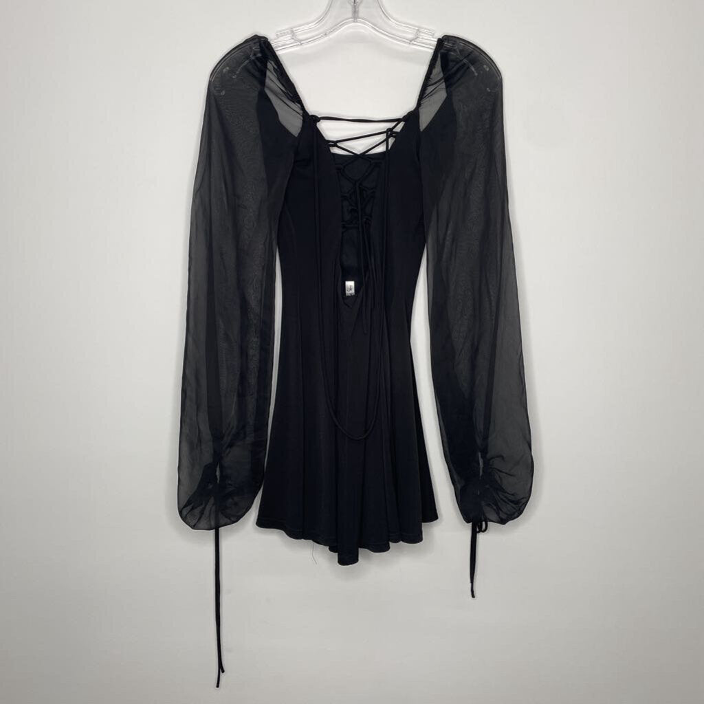 Lucy in the Sky Homecoming Dress M Black