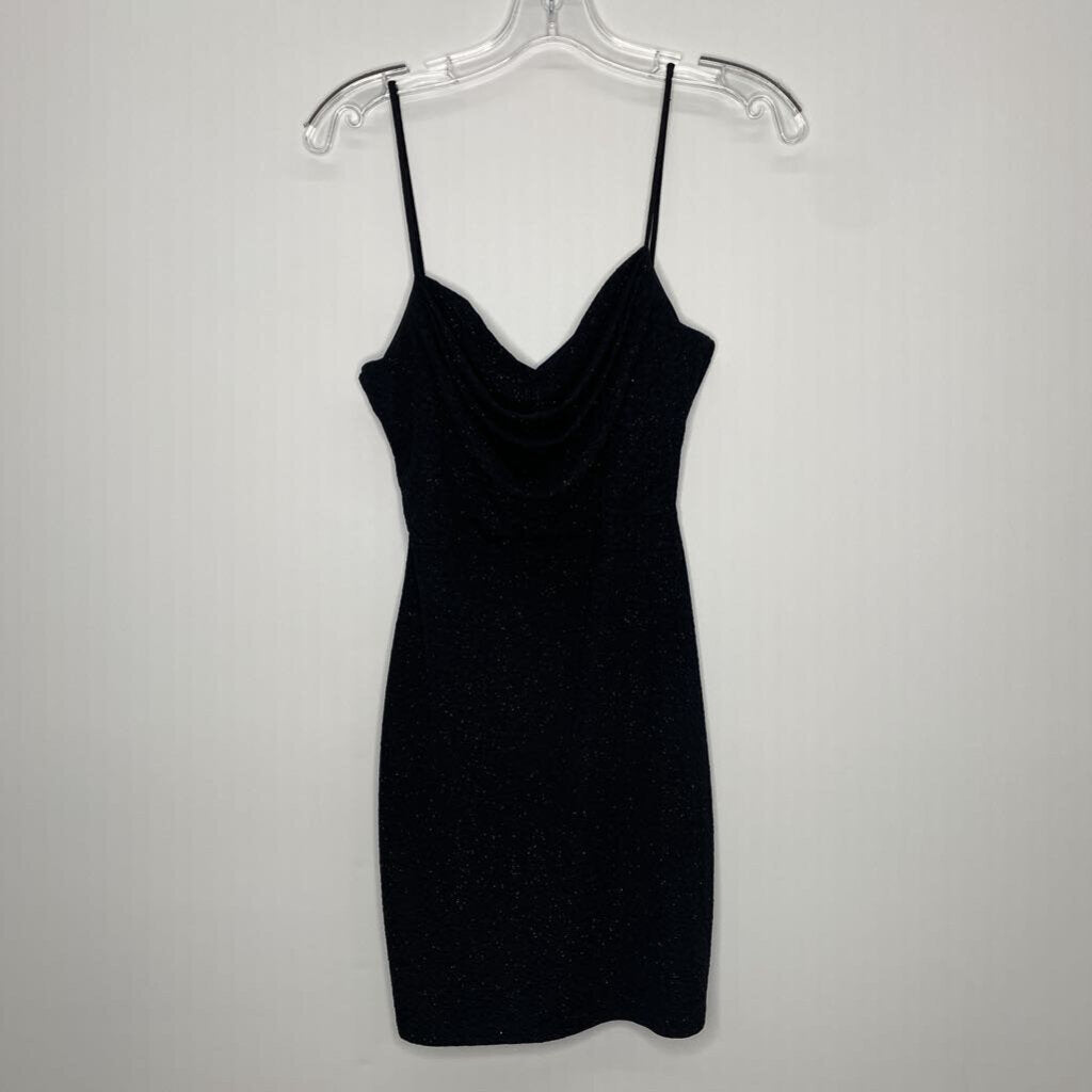 Windsor Homecoming Dress L Black Shimmer