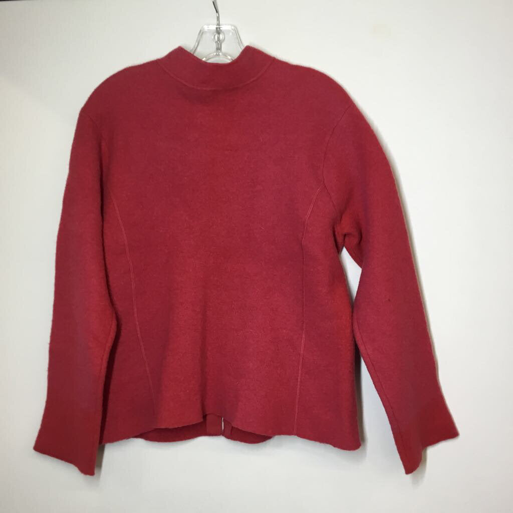 Eileen Fisher Cardigan M Red