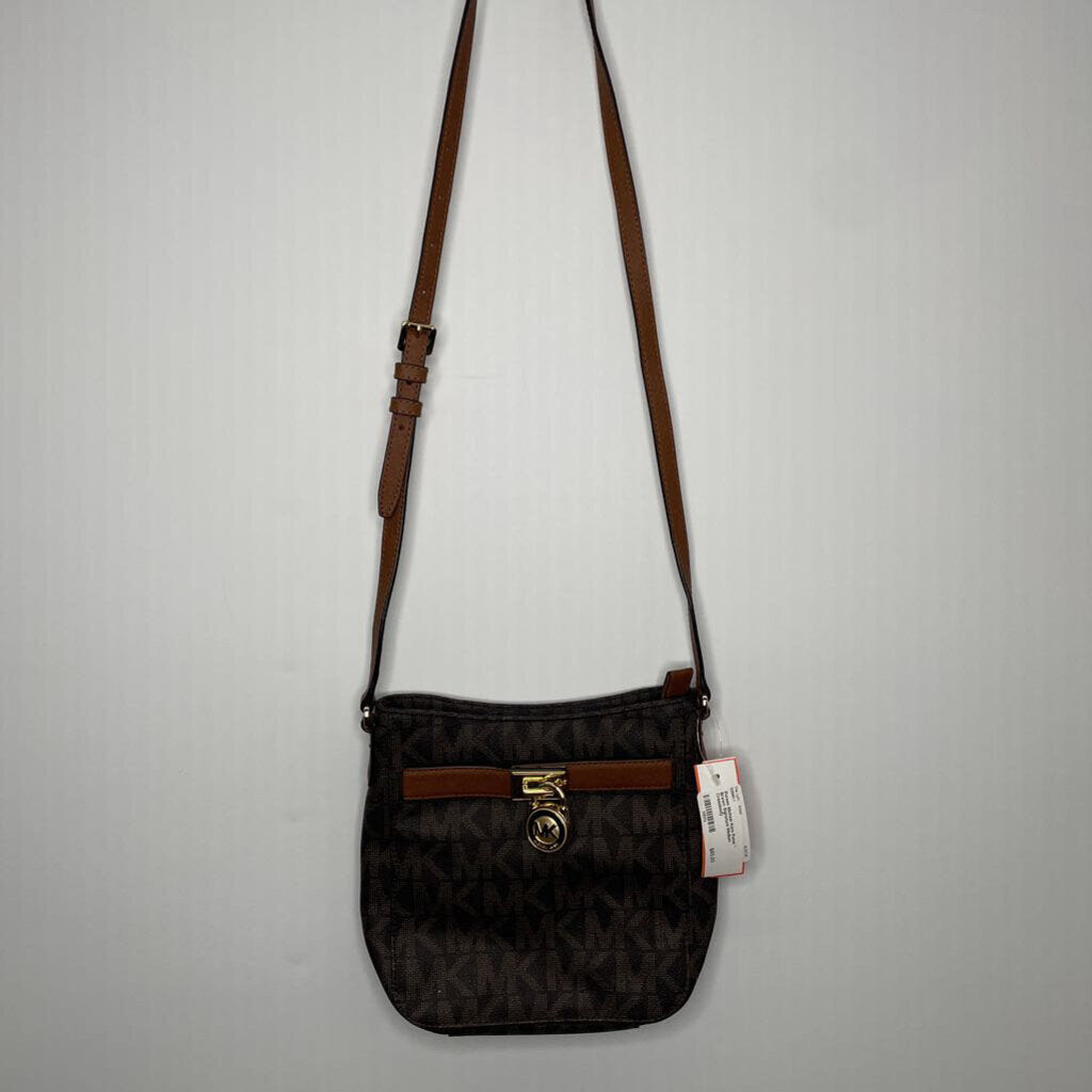 Michael Kors Purse Purses Medium Crossbody Brown Signature