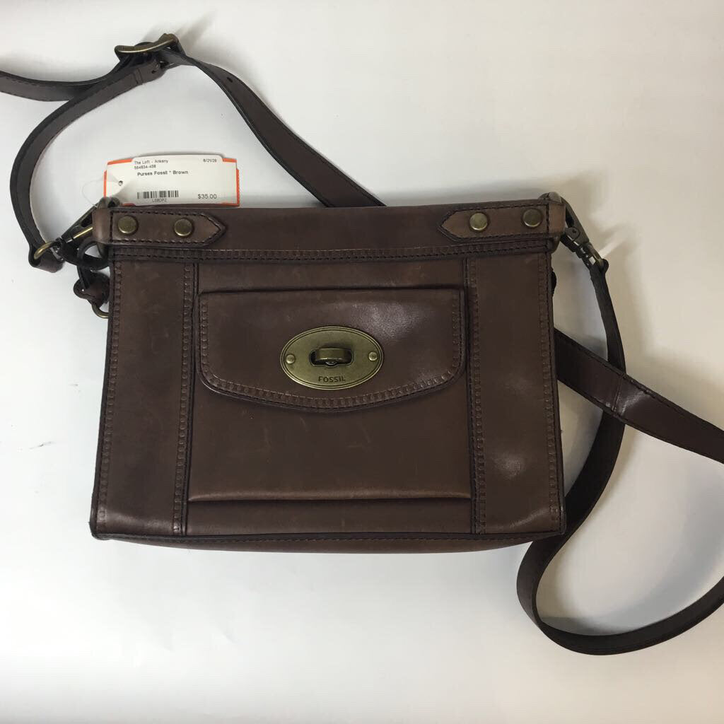 Fossil Purses Brown