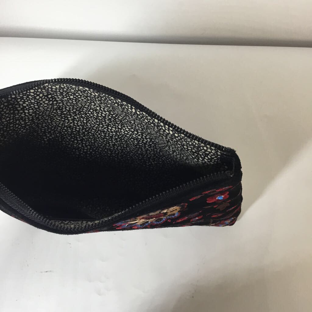 Purses Black/Red Floral