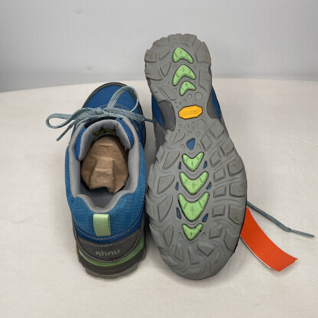 Ahnu Shoes 9.5 Blue/green/black