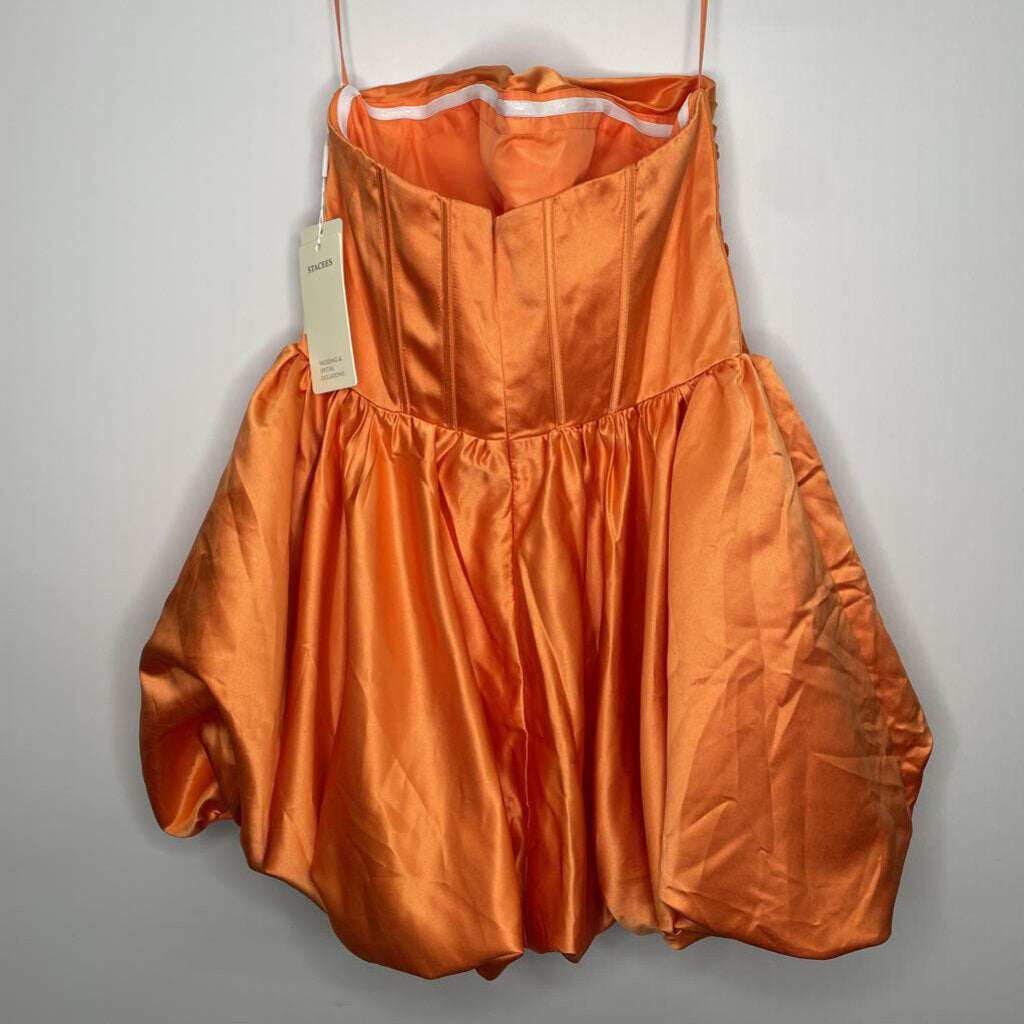 Homecoming Dress 14 Orange