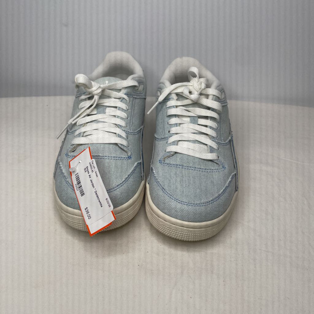Air Jordan Shoes 10.5 Denim/white