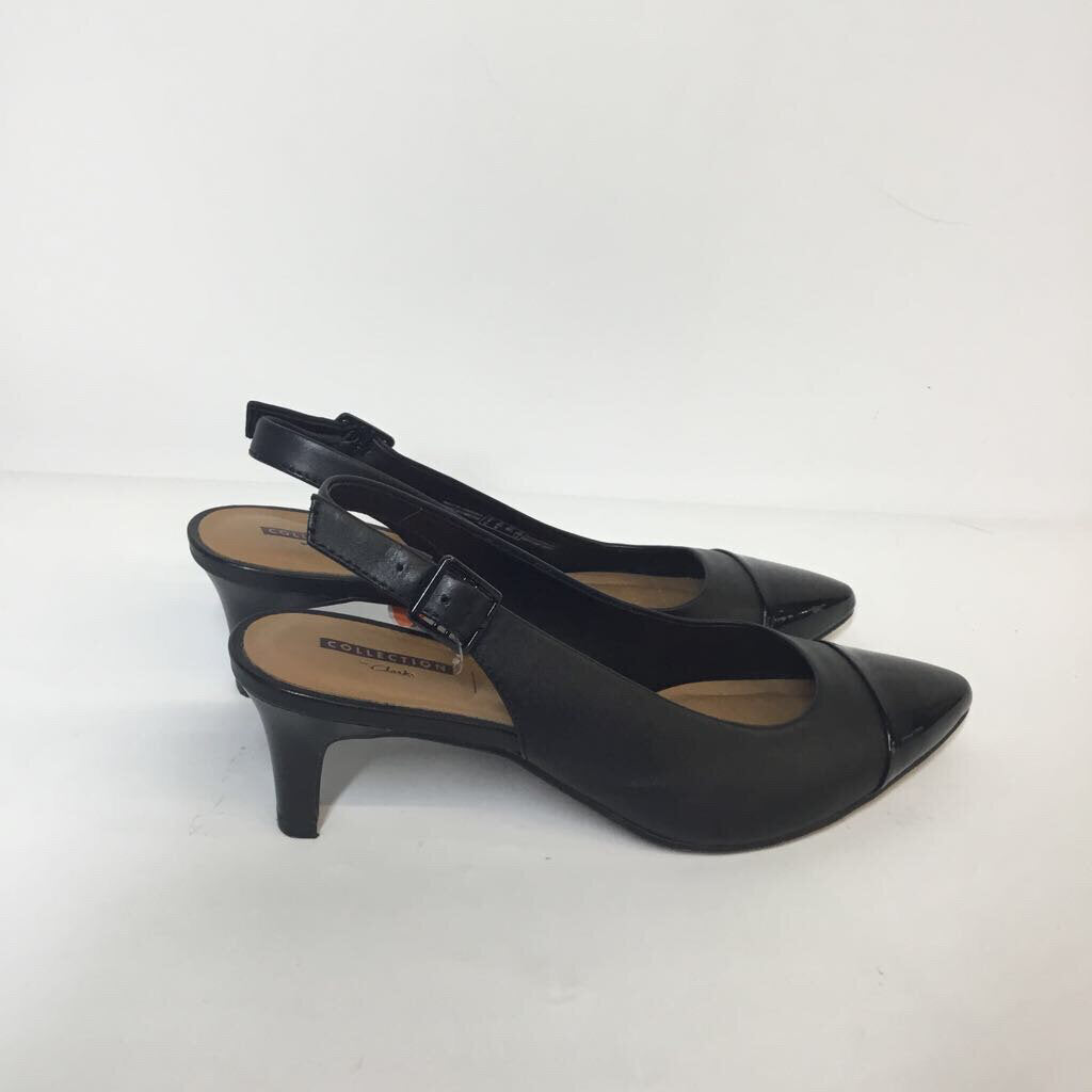 Clarks Shoes 8.5 Black
