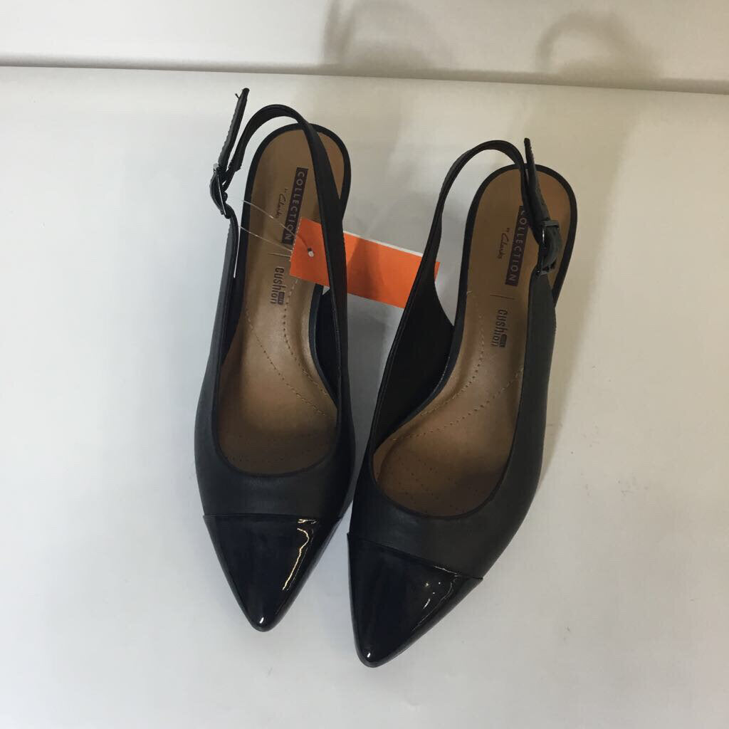 Clarks Shoes 8.5 Black