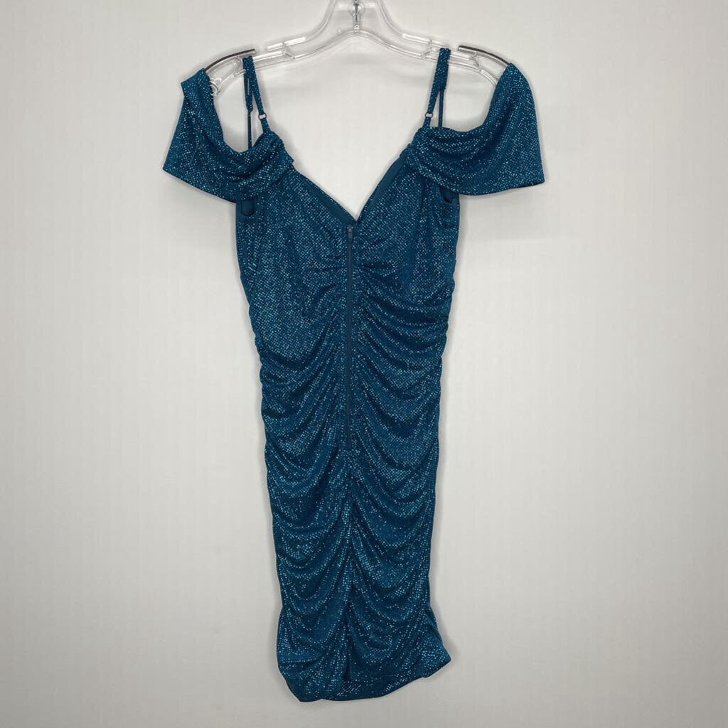 B. Darlin Homecoming Dress S Teal Blue