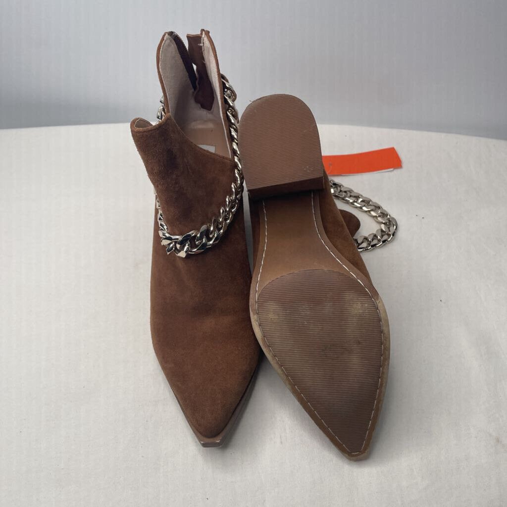 Steve Madden Boots 7.5 Brown/Gold