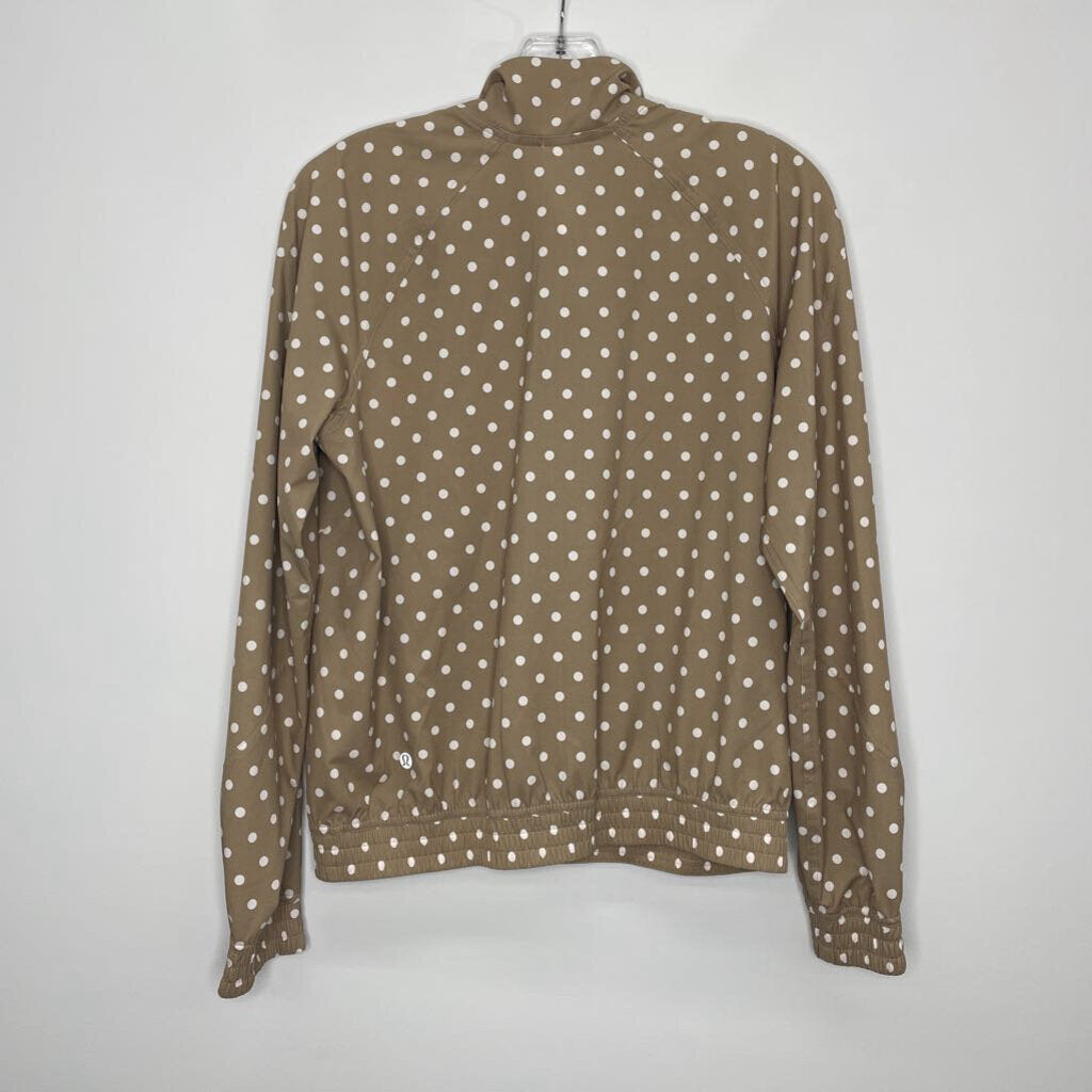 Lululemon Athletic Tops 4/S Tan/White