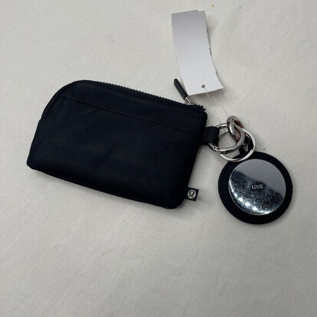 Lululemon Wallet Coin purse/Keychain Black