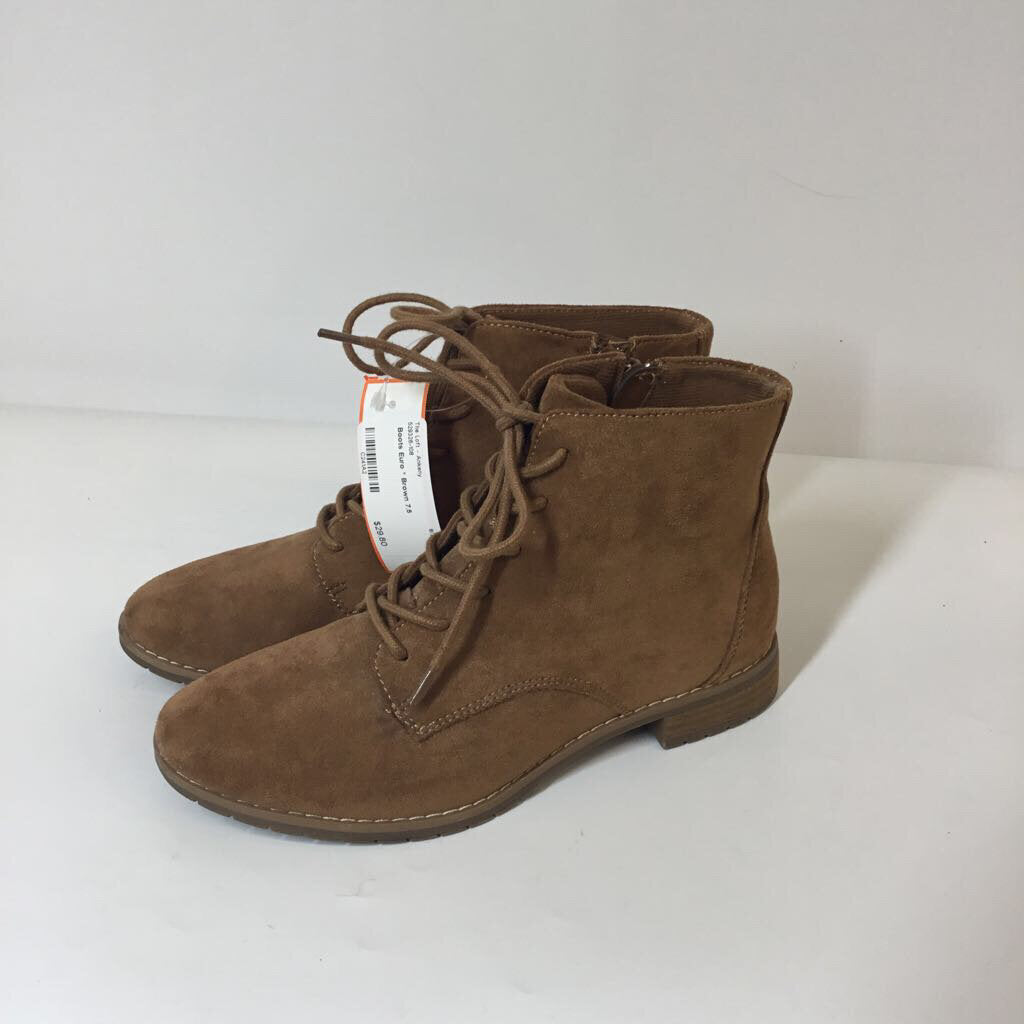 Euro Boots 7.5 Brown