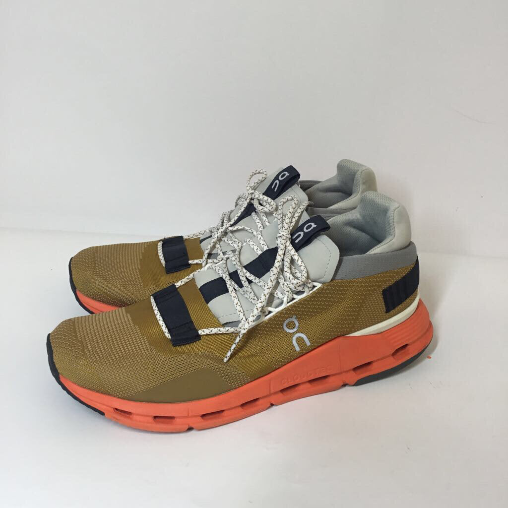 On Cloud Shoes Men's 10.5 Mustard/Orange
