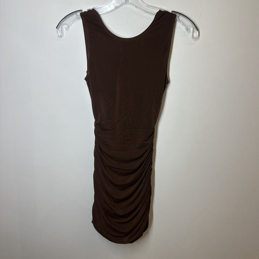 Edikted Homecoming Dress S Brown