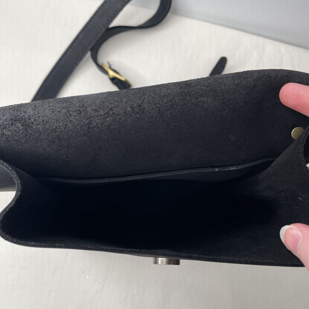 Portland Leather Goods Purses Hawkeye Satchel Black