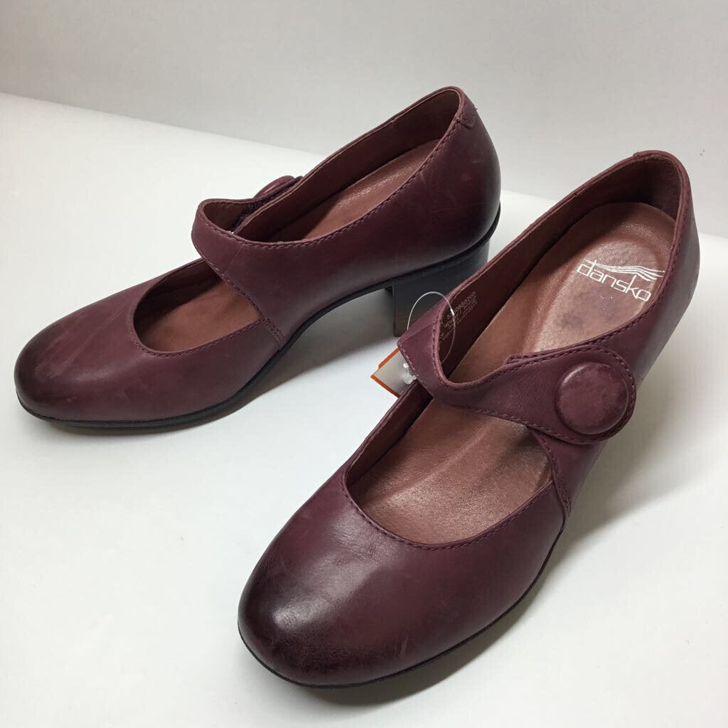 Dansko Shoes 10.5 Red Purple