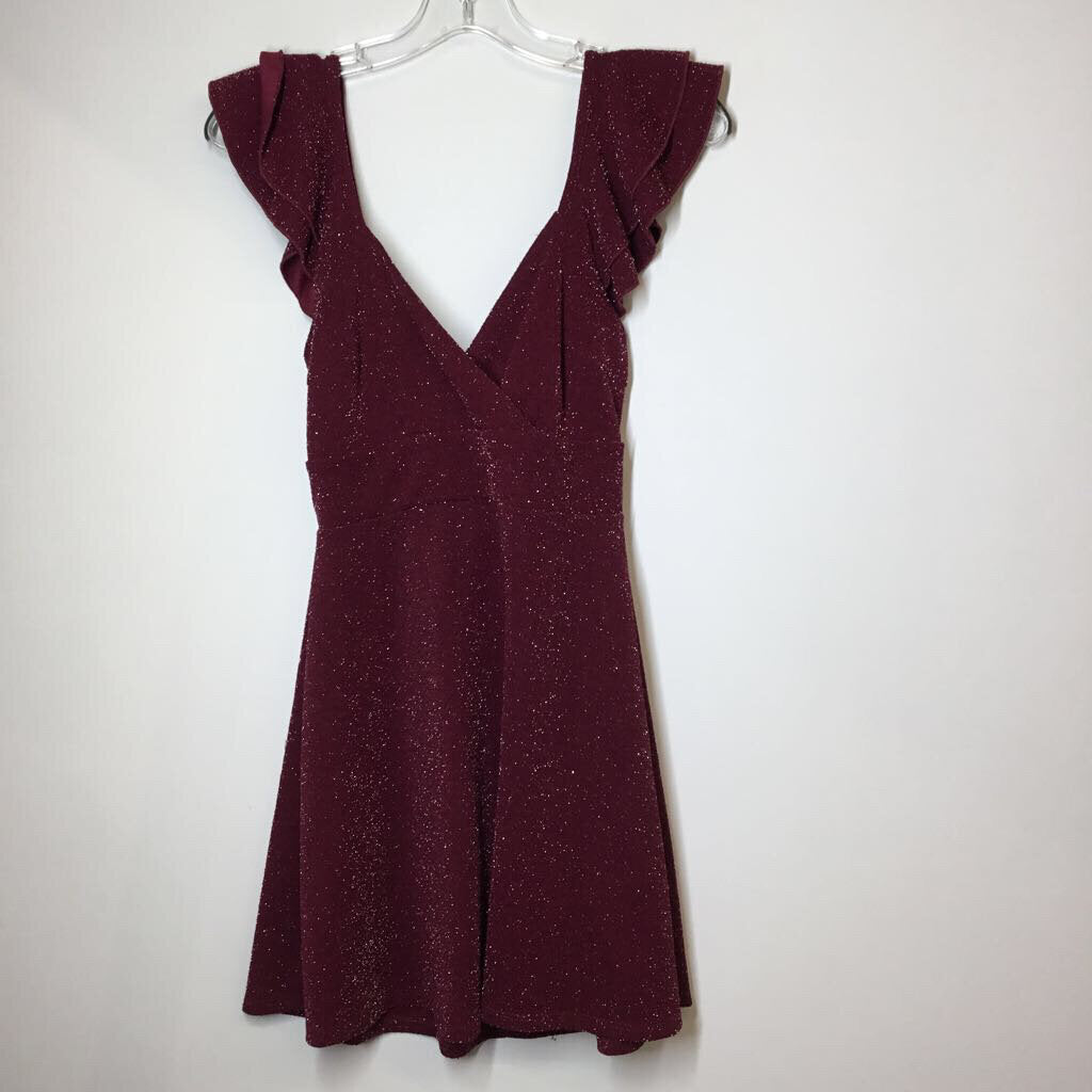 Homecoming Dress XS Red/Sparkle