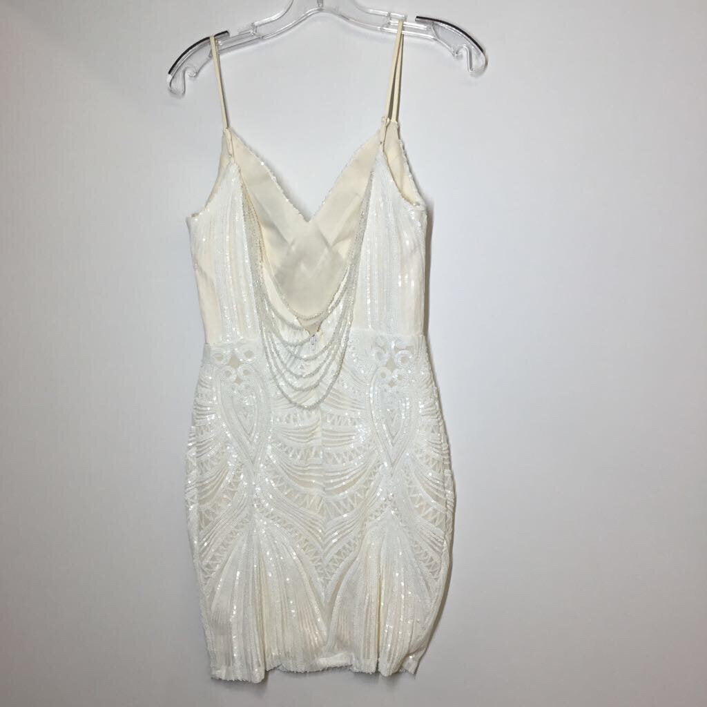 Windsor Homecoming Dress M White/Sparkle