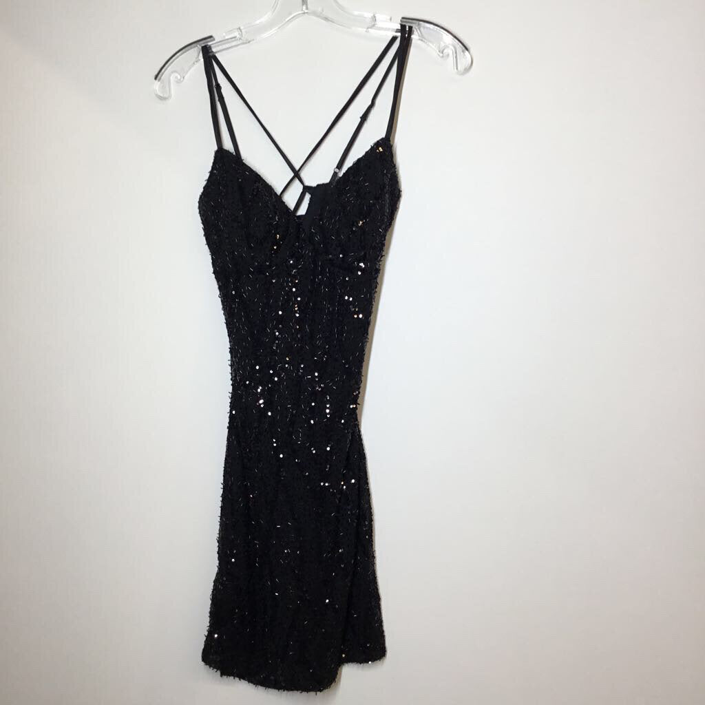 Windsor Homecoming Dress M Black/Sparkle