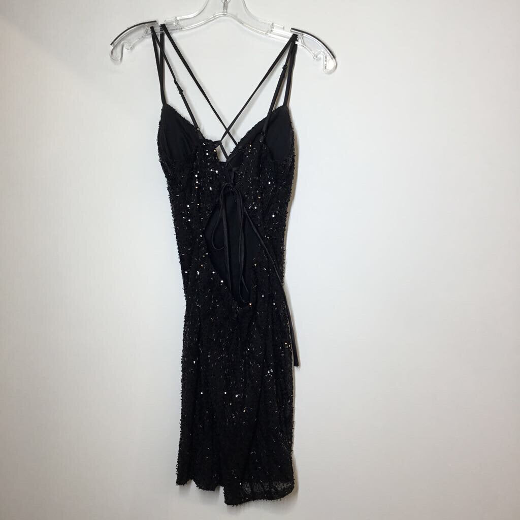 Windsor Homecoming Dress M Black/Sparkle