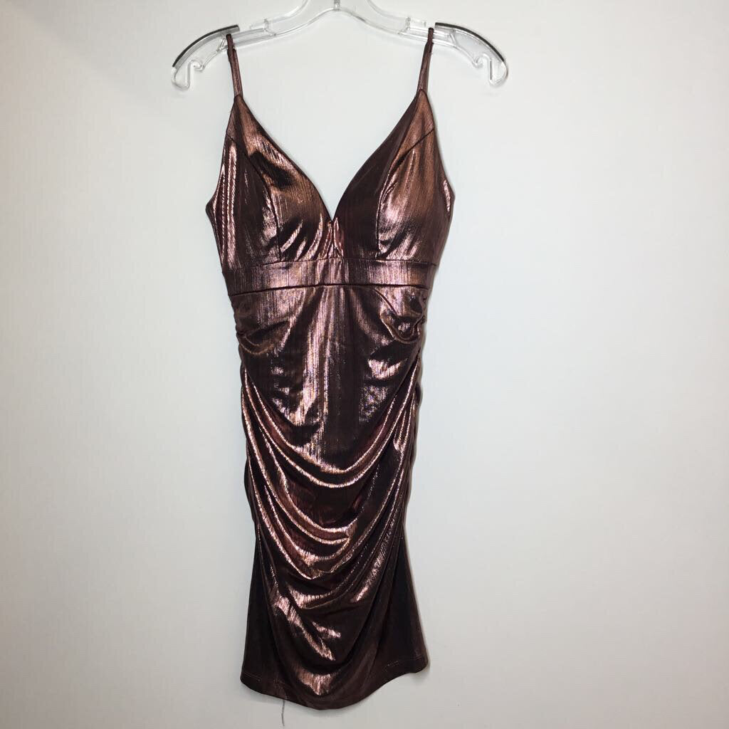 Honey and Rosie Homecoming Dress S Mauve/black