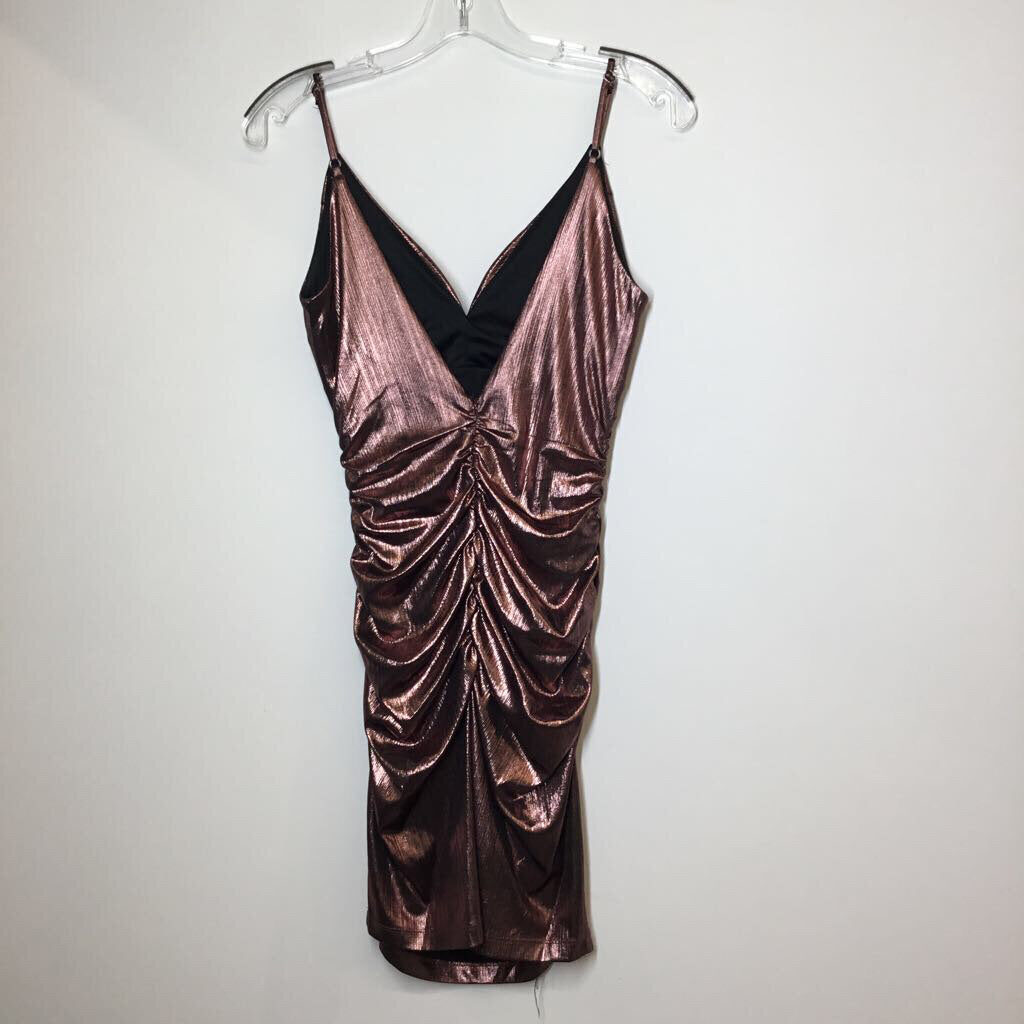 Honey and Rosie Homecoming Dress S Mauve/black