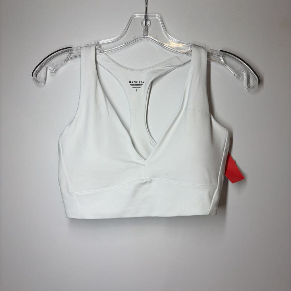 Athleta Athletic Tops S White