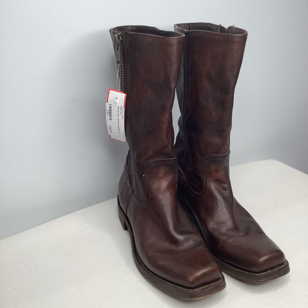 Frye Boots 10 Brown Leather