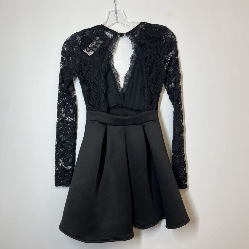 Daylight Homecoming Dress S Black/Lace