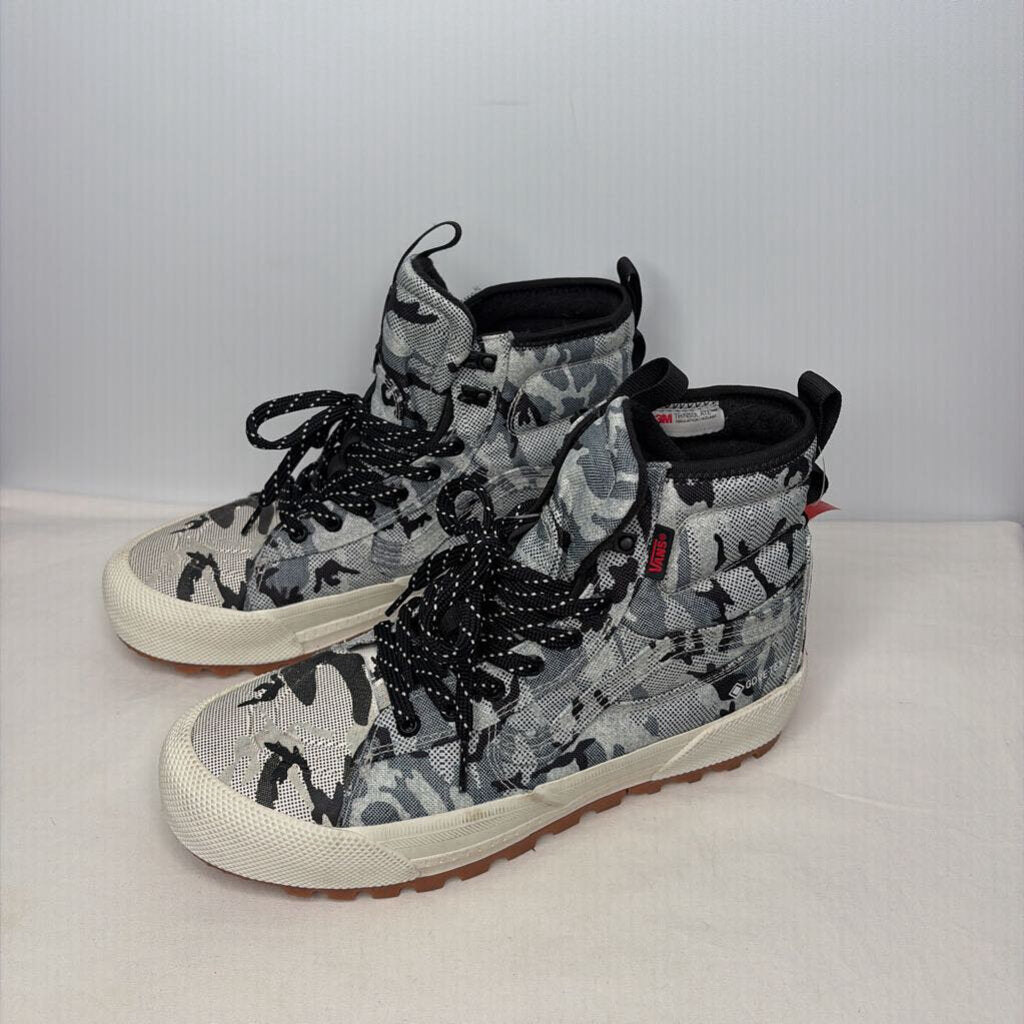 Vans Shoes Men's 9 Gray Camo/Black