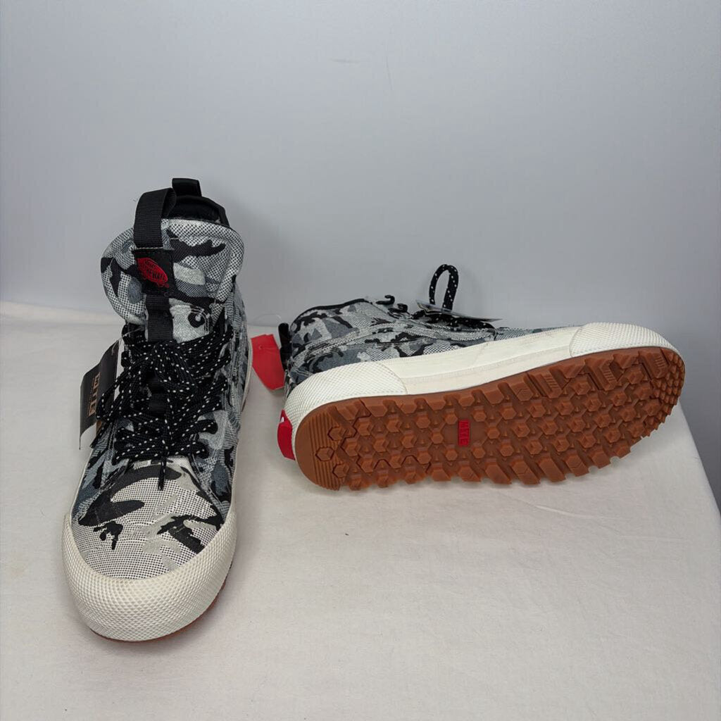 Vans Shoes Men's 9 Gray Camo/Black