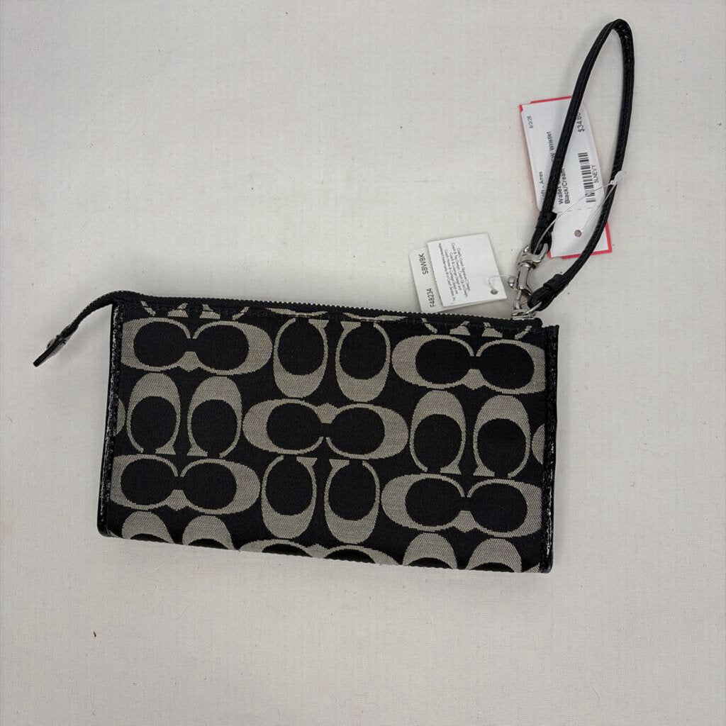 Coach Wallet Black/Cream
