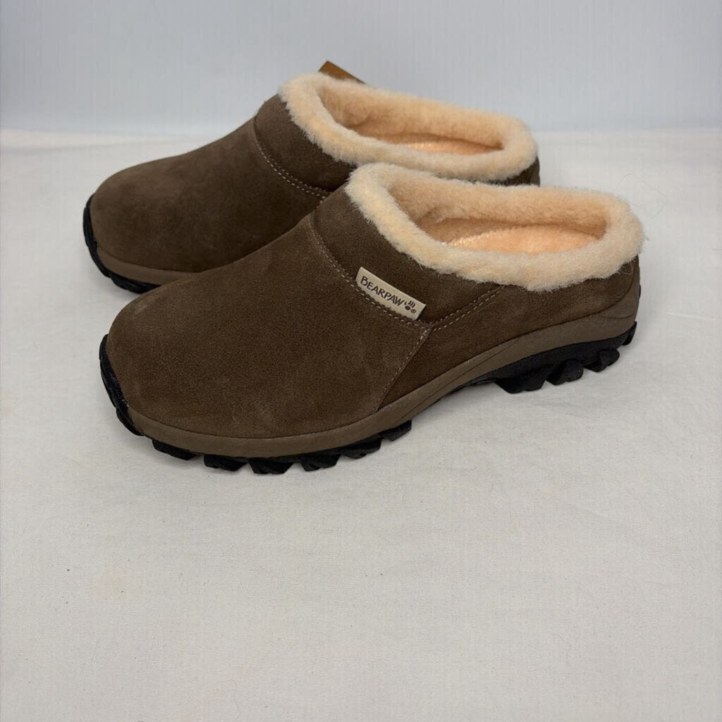Bear Paw Shoes 8 Brown/Cream