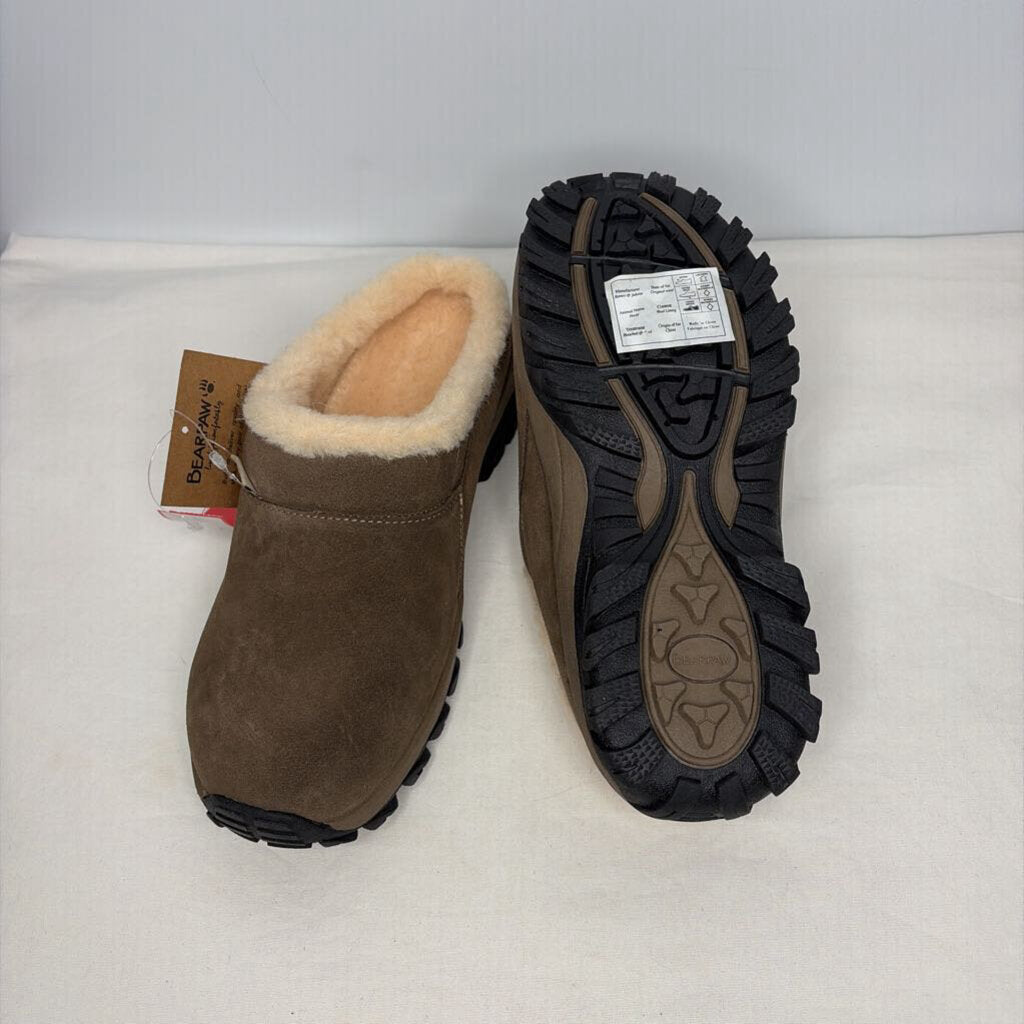 Bear Paw Shoes 8 Brown/Cream