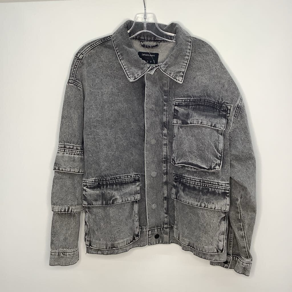 Outerwear Men's M Gray Denim
