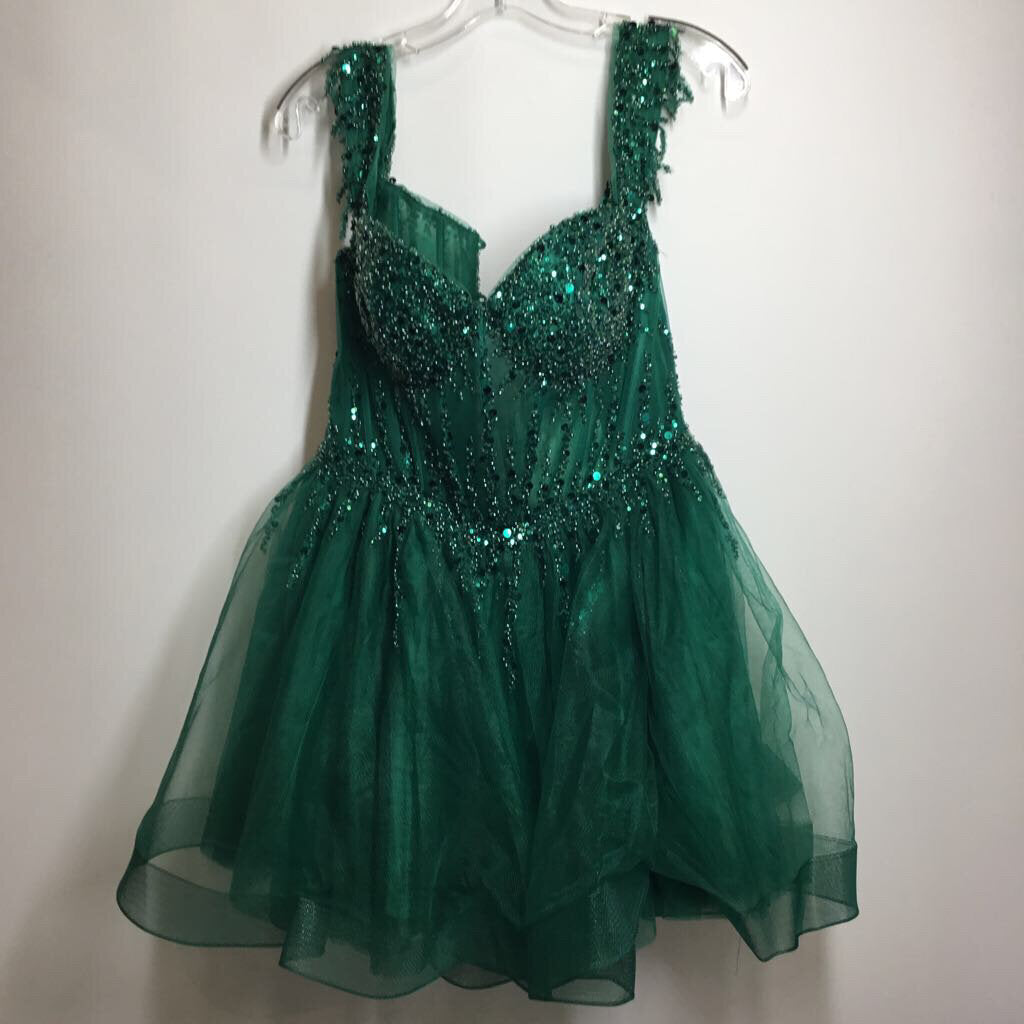 Stacey's Dress 8 green