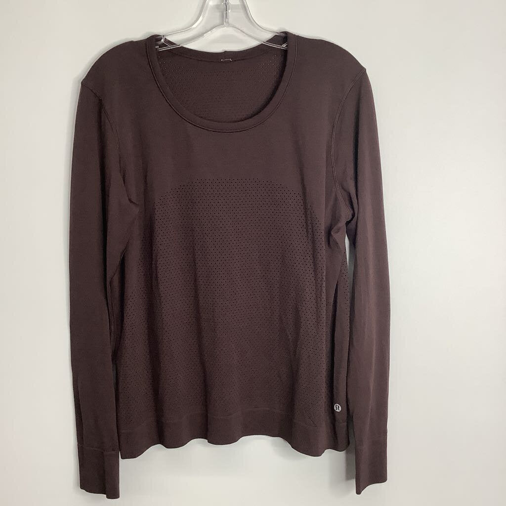 Lululemon Athletic Tops 10/L Brown