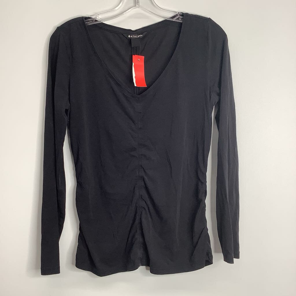 Athleta Athletic Tops L Black