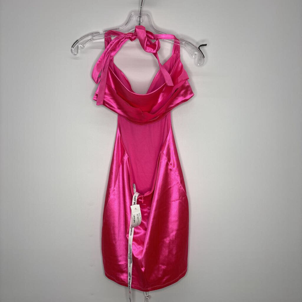 Lucy in the Sky Homecoming Dress L Pink